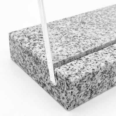 Plaque funéraire fixation-socle-granit-gris 30 plapuedacaes.com