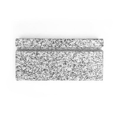 Plaque funéraire fixation-socle-granit-gris 25 plapuedacaes.com