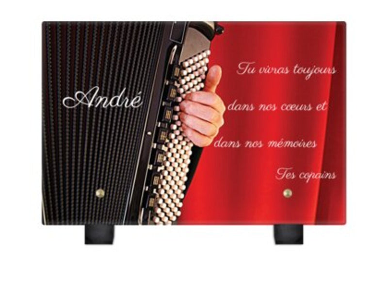 Plaque funéraire accordeon-rideau-rouge 11 plapuedacaes.com
