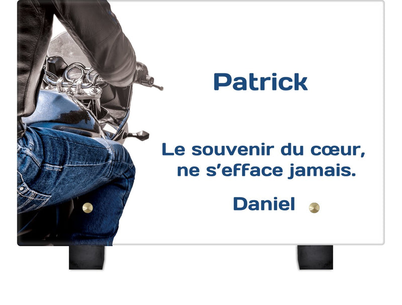 Plaque funéraire motard 1 plapuedacaes.com
