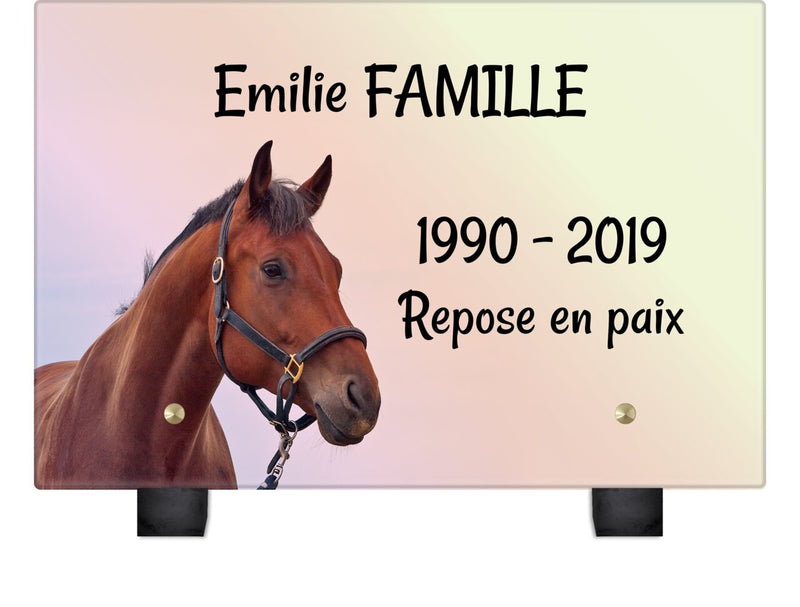 Plaque funéraire tete-de-cheval 24 plapuedacaes.com
