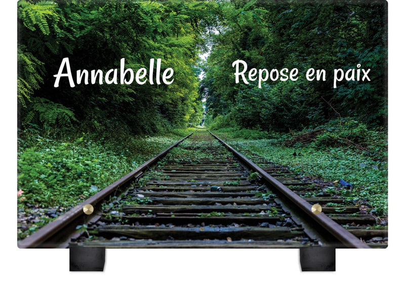 Plaque funéraire rail-de-trains 25 plapuedacaes.com
