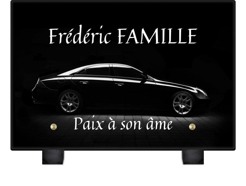 Plaque funéraire voiture-noire 25 plapuedacaes.com
