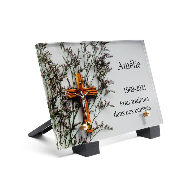 Plaque funéraire croix-aux-fleurs 9 plapuedacaes.com