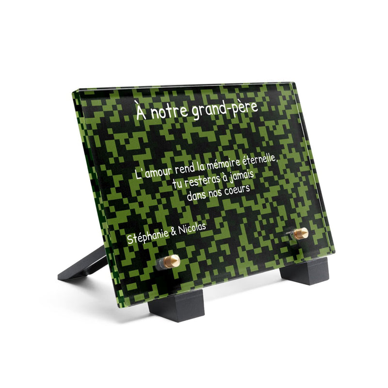 Plaque funéraire nano-camouflage 21 plapuedacaes.com