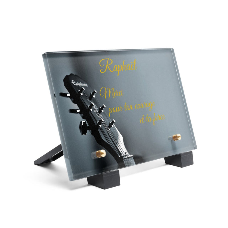 Plaque funéraire guitariste 1 plapuedacaes.com
