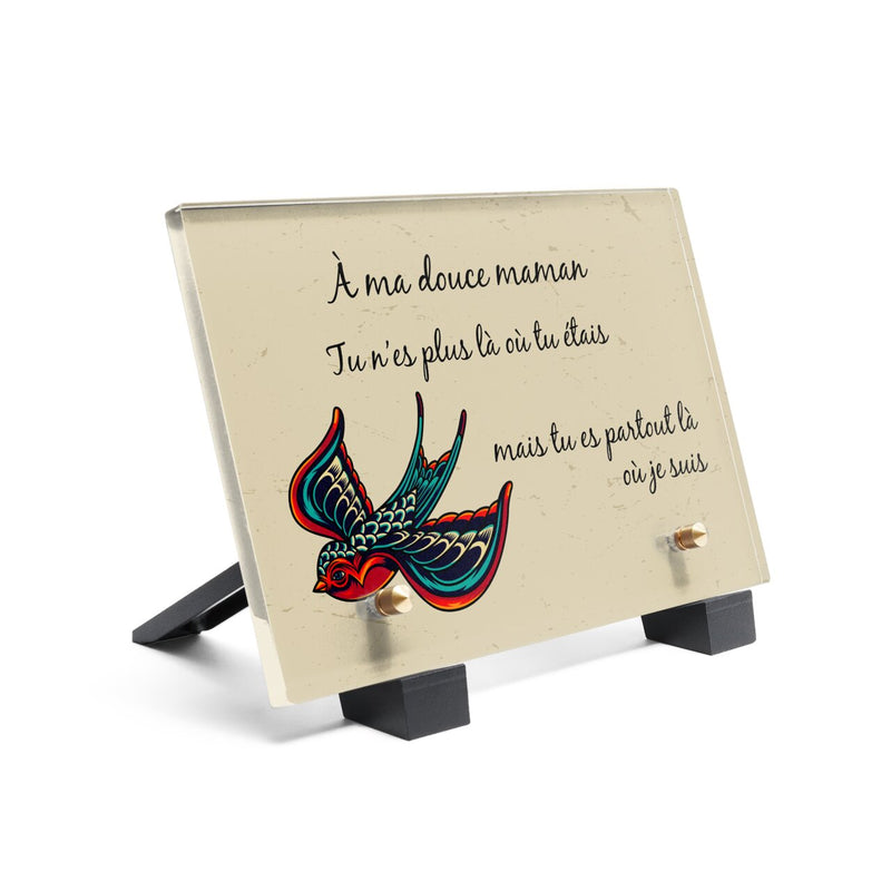 Plaque funéraire plaque-funeraire-hirondelle 9 plapuedacaes.com