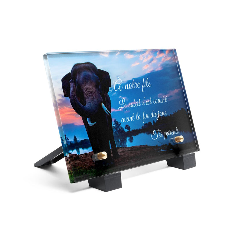Plaque funéraire plaque-funeraire-elephant 12 plapuedacaes.com