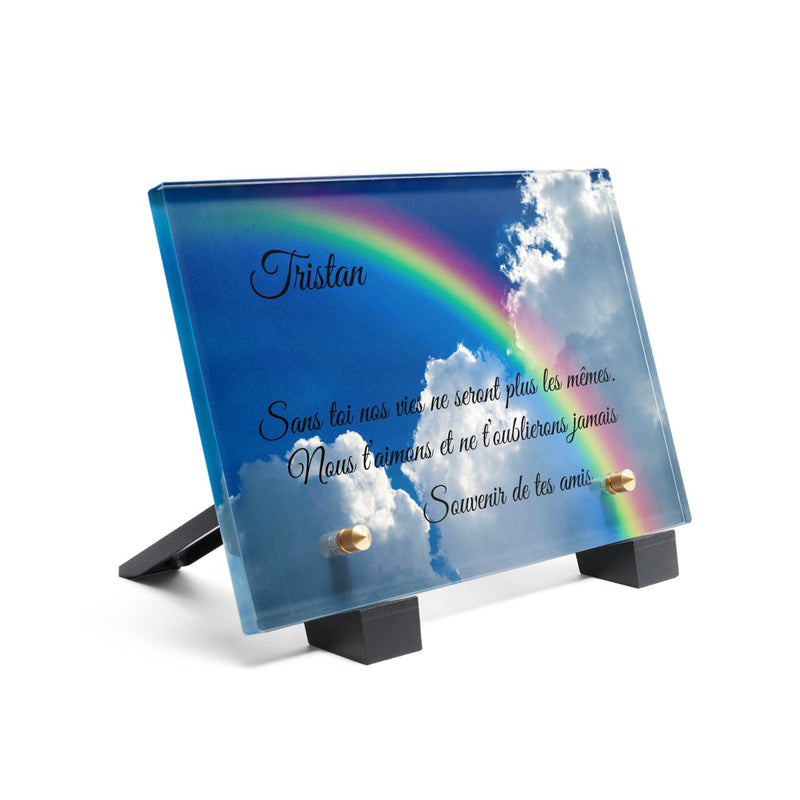 Plaque funéraire arc-en-ciel-et-nuages 29 plapuedacaes.com