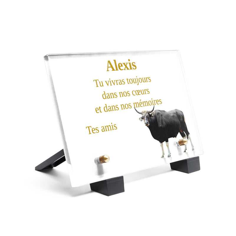 Plaque funéraire plaque-funeraire-taureau 7 plapuedacaes.com