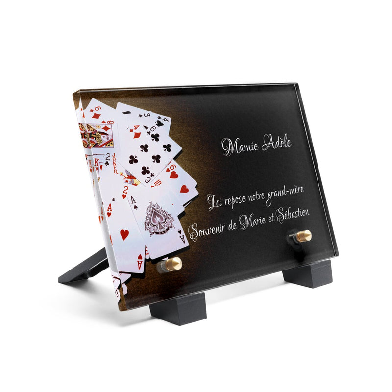 Plaque funéraire jeux-de-cartes 19 plapuedacaes.com