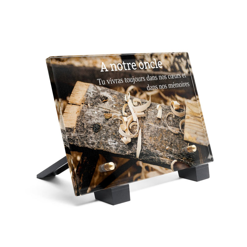 Plaque funéraire copeaux-de-bois 8 plapuedacaes.com
