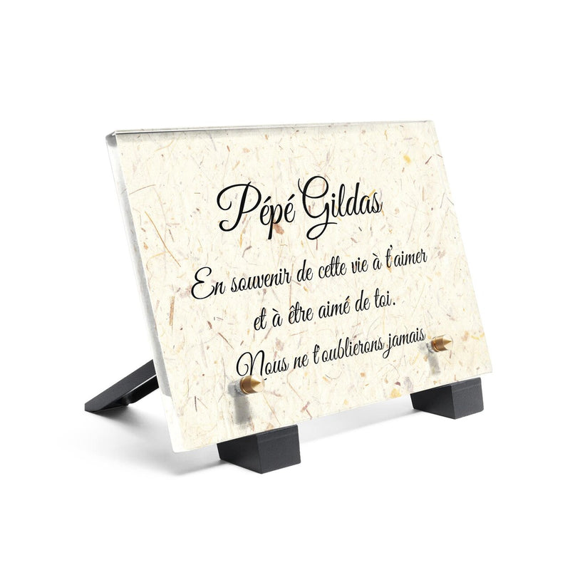 Plaque funéraire papier-recycle 19 plapuedacaes.com