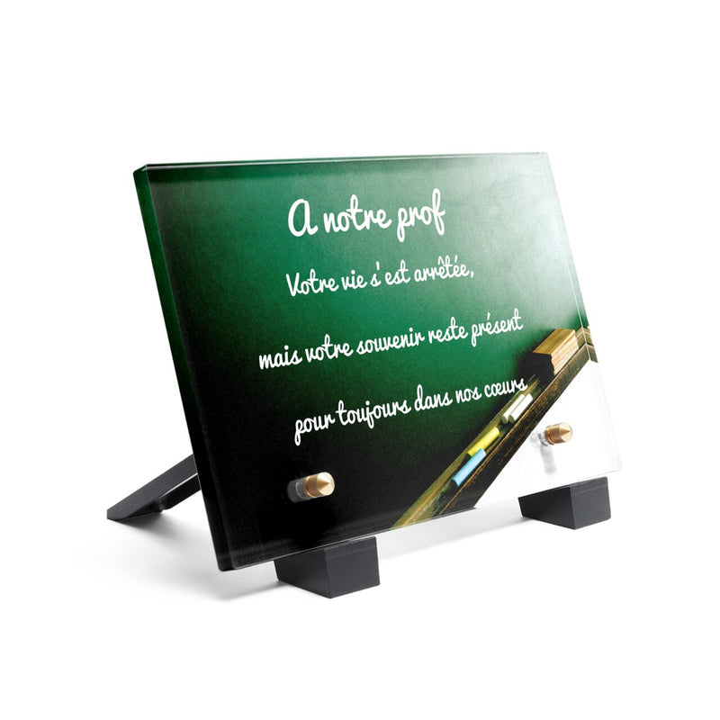 Plaque funéraire tableau-scolaire-vert 10 plapuedacaes.com