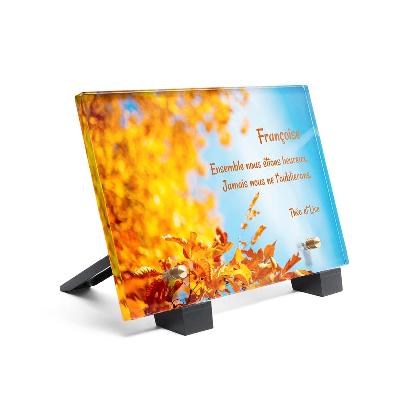 Plaque funéraire automne 11 plapuedacaes.com