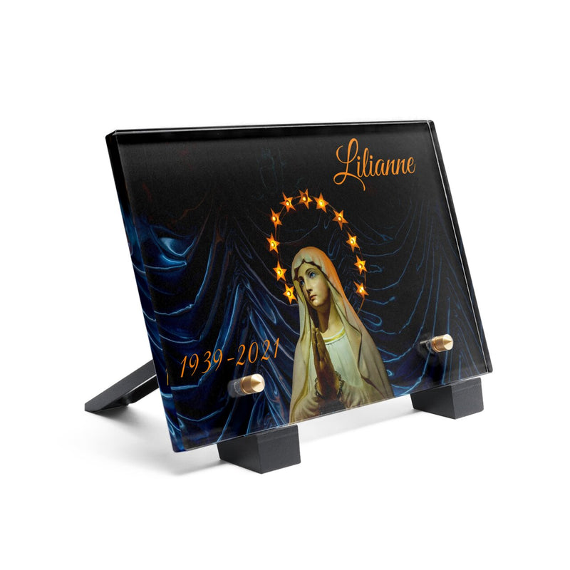 Plaque funéraire vierge-priant 6 plapuedacaes.com