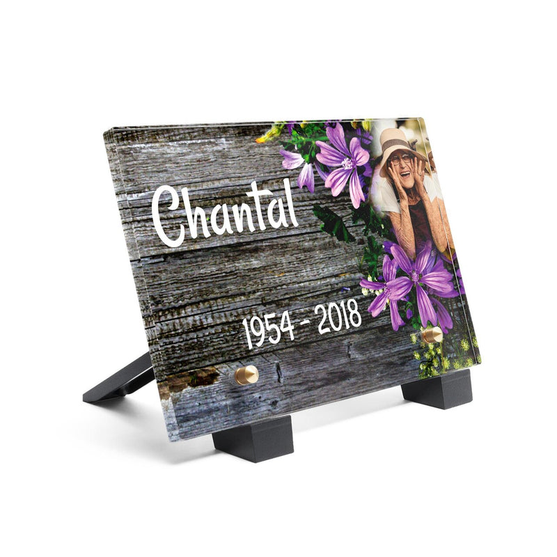 Plaque funéraire fleurs-du-jardin 26 plapuedacaes.com