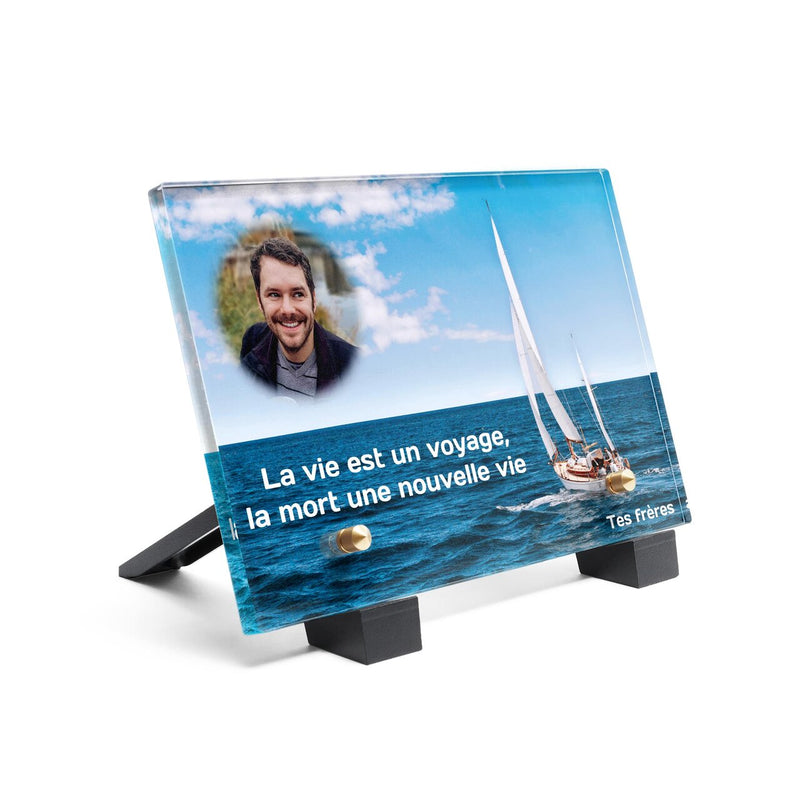 Plaque funéraire voilier 8 plapuedacaes.com