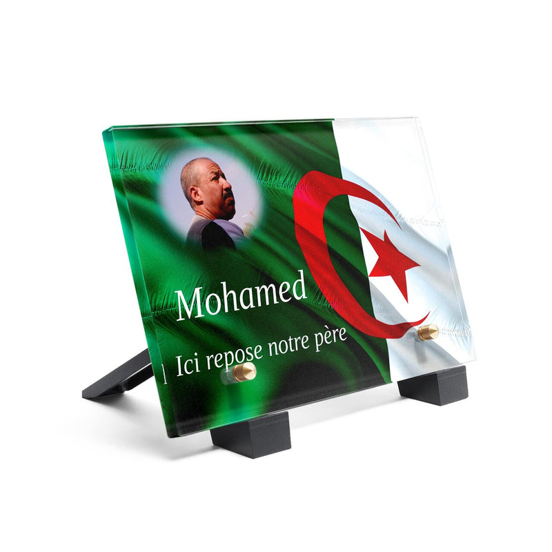 Plaque funéraire drapeau-algerien 8 plapuedacaes.com