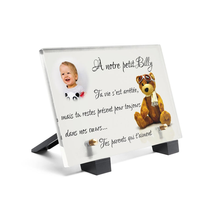 Plaque funéraire enfant-peluche 26 plapuedacaes.com