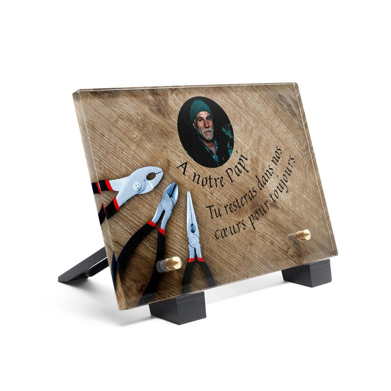Plaque funéraire outils-bricoleur 14 plapuedacaes.com