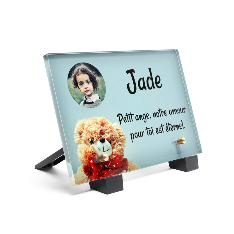 Plaque funéraire enfant-nounours 15 plapuedacaes.com