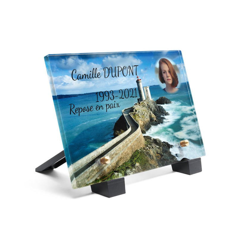 Plaque funéraire plaque-funeraire-phare 22 plapuedacaes.com