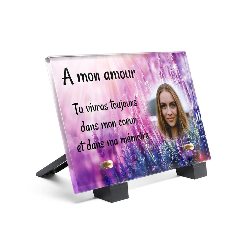 Plaque funéraire lavande-au-soleil 27 plapuedacaes.com