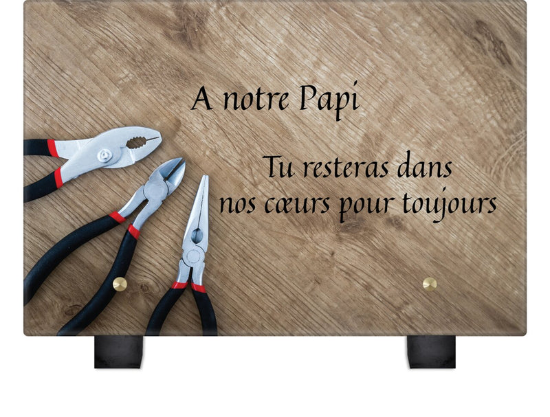 Plaque funéraire outils-bricoleur 1 plapuedacaes.com
