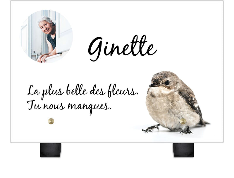 Plaque funéraire oiseau-blanc 26 plapuedacaes.com
