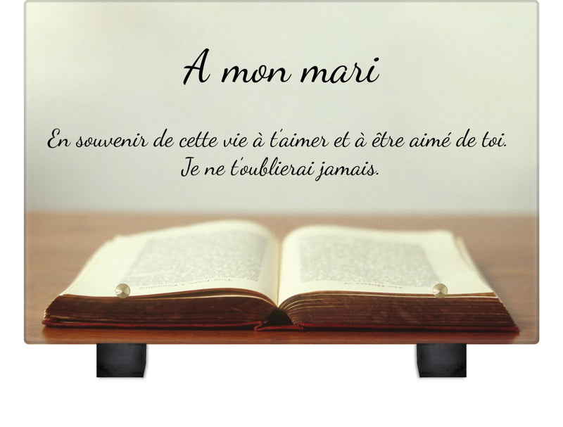 Plaque funéraire livre-grand-ouvert 25 plapuedacaes.com
