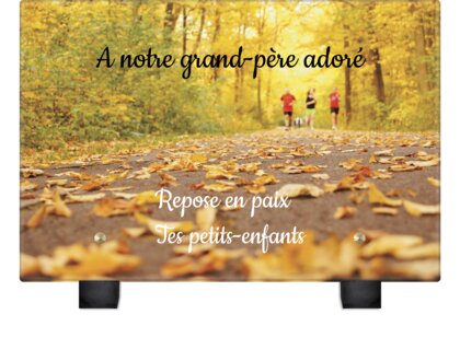 Plaque funéraire course-a-pied-en-automne 30 plapuedacaes.com
