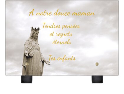 Plaque funéraire statue-de-la-vierge-marie-couronnee 5 plapuedacaes.com
