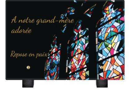 Plaque funéraire vitrail 30 plapuedacaes.com
