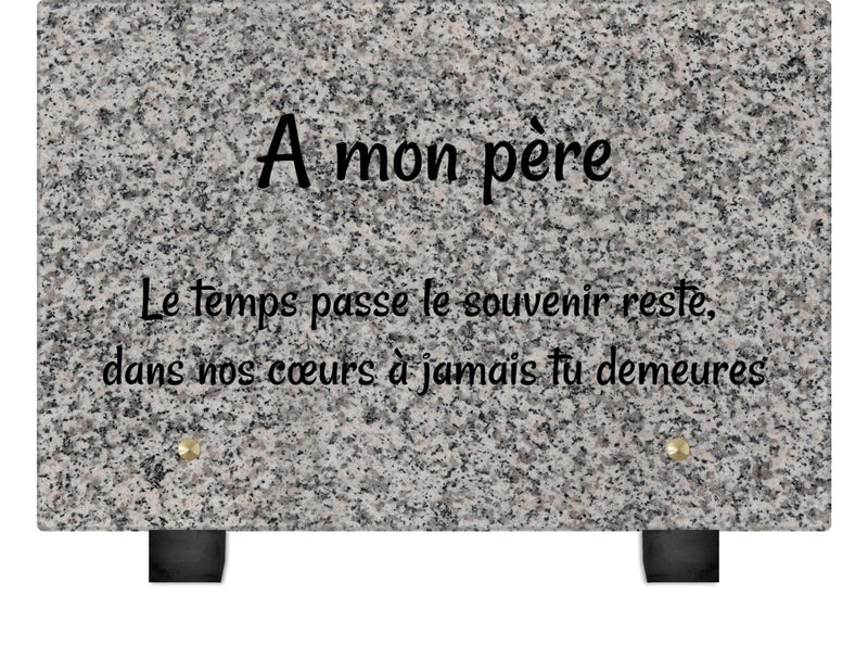 Plaque funéraire granit-gris-simple 8 plapuedacaes.com
