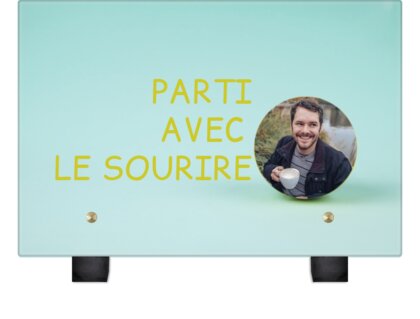 Plaque funéraire smiley-drole 28 plapuedacaes.com
