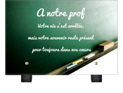 Plaque funéraire tableau-scolaire-vert 16 plapuedacaes.com
