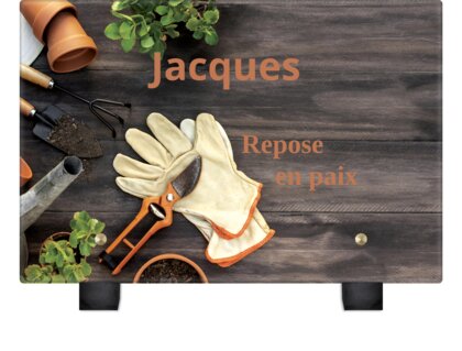 Plaque funéraire outils-pour-jardiner 17 plapuedacaes.com
