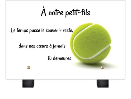 Plaque funéraire balle-de-tennis 27 plapuedacaes.com
