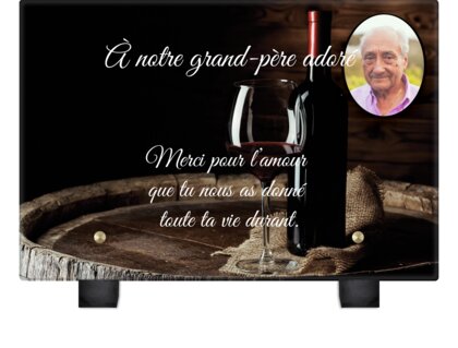 Plaque funéraire bouteille-de-vin 15 plapuedacaes.com

