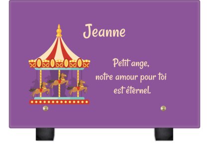 Plaque funéraire manege-de-petits-chevaux 3 plapuedacaes.com
