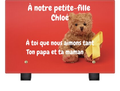 Plaque funéraire plaque-funeraire-ourson 14 plapuedacaes.com
