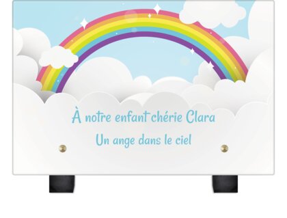 Plaque funéraire arc-en-ciel-dessin 7 plapuedacaes.com
