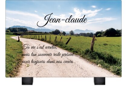 Plaque funéraire chemin-de-campagne 17 plapuedacaes.com
