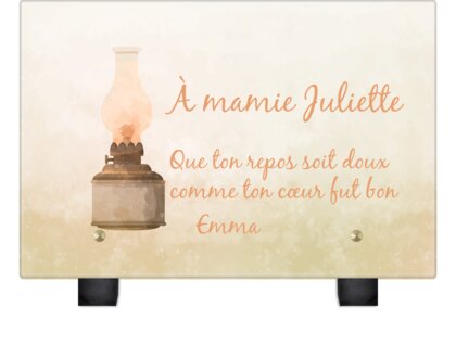 Plaque funéraire plaque-funeraire-lanterne 17 plapuedacaes.com
