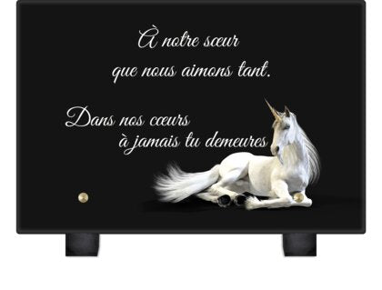 Plaque funéraire licorne-allonge 8 plapuedacaes.com
