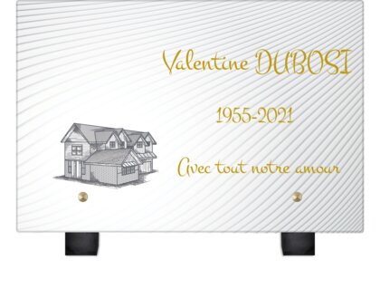 Plaque funéraire plaque-funeraire-maison 13 plapuedacaes.com
