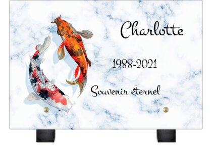 Plaque funéraire poissons-japonais 8 plapuedacaes.com
