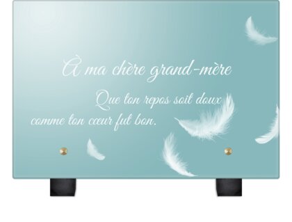 Plaque funéraire plaque-funeraire-plume 6 plapuedacaes.com
