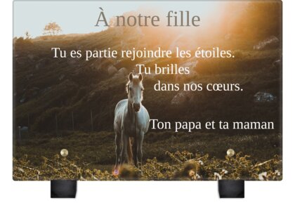 Plaque funéraire cheval-dans-nature 24 plapuedacaes.com
